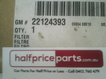 Holden WH/WK Statesman Genuine Ride Levelling Compressor Filter New Part