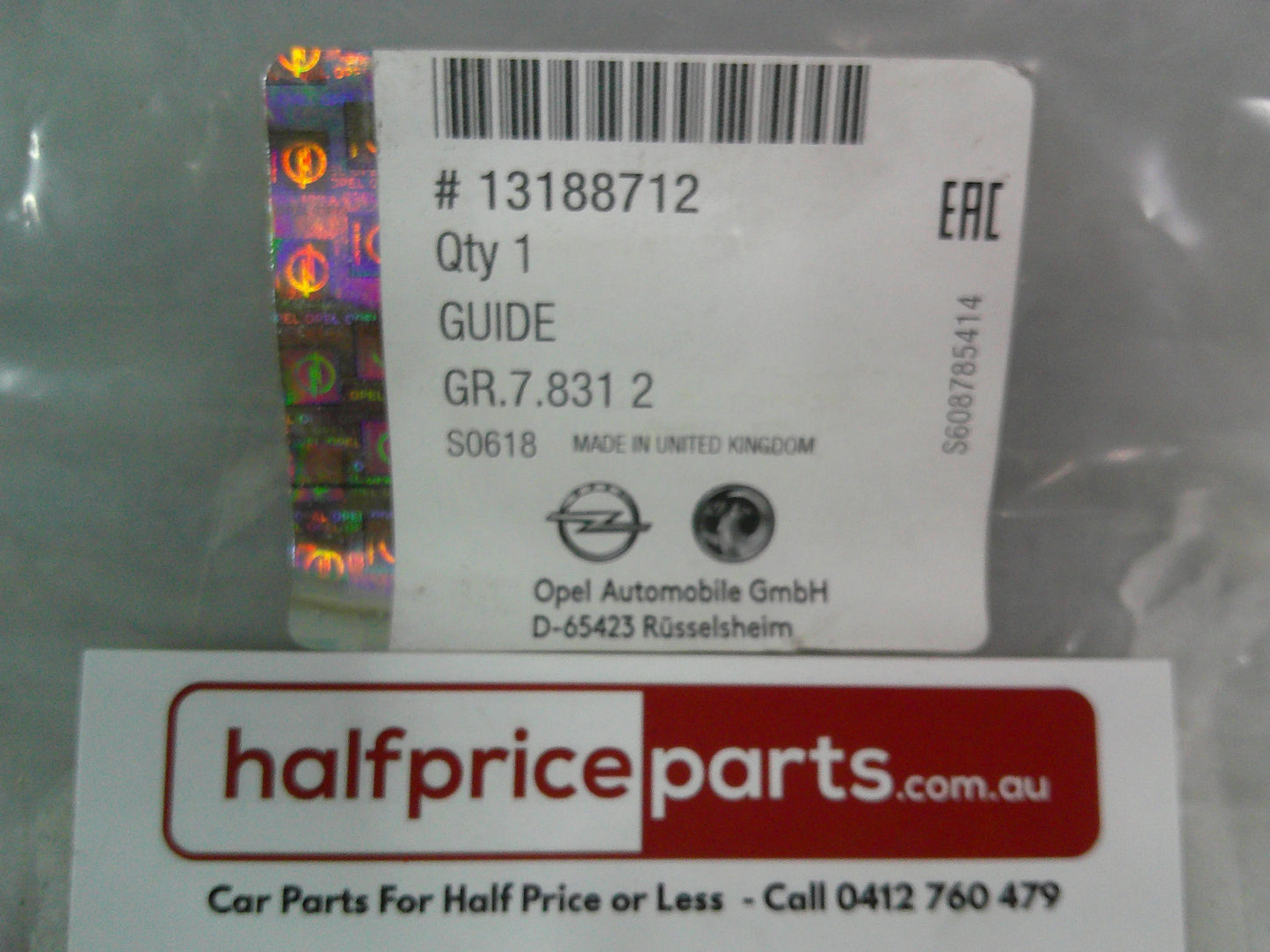 Holden AH Astra Genuine Right Hand Rear Bumper Mounting Bracket New Part
