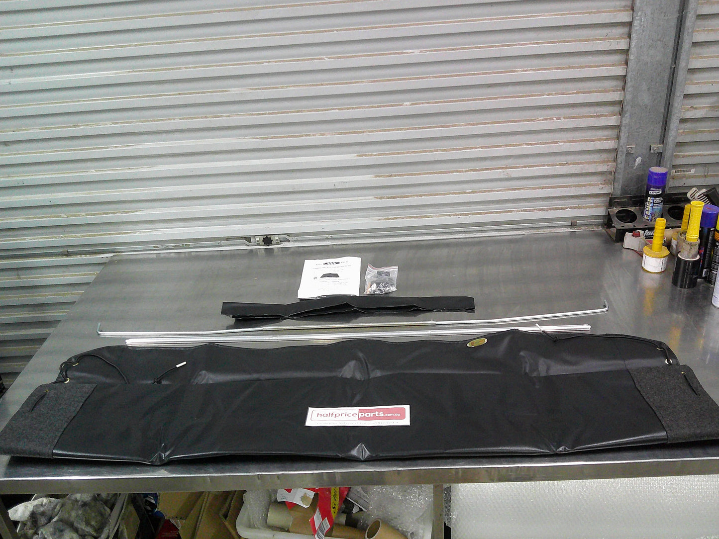 SSS Auto Ford Courier-B Series Bravo Dual Cab Tonneau Cover Kit (Bungee Rope) New Part