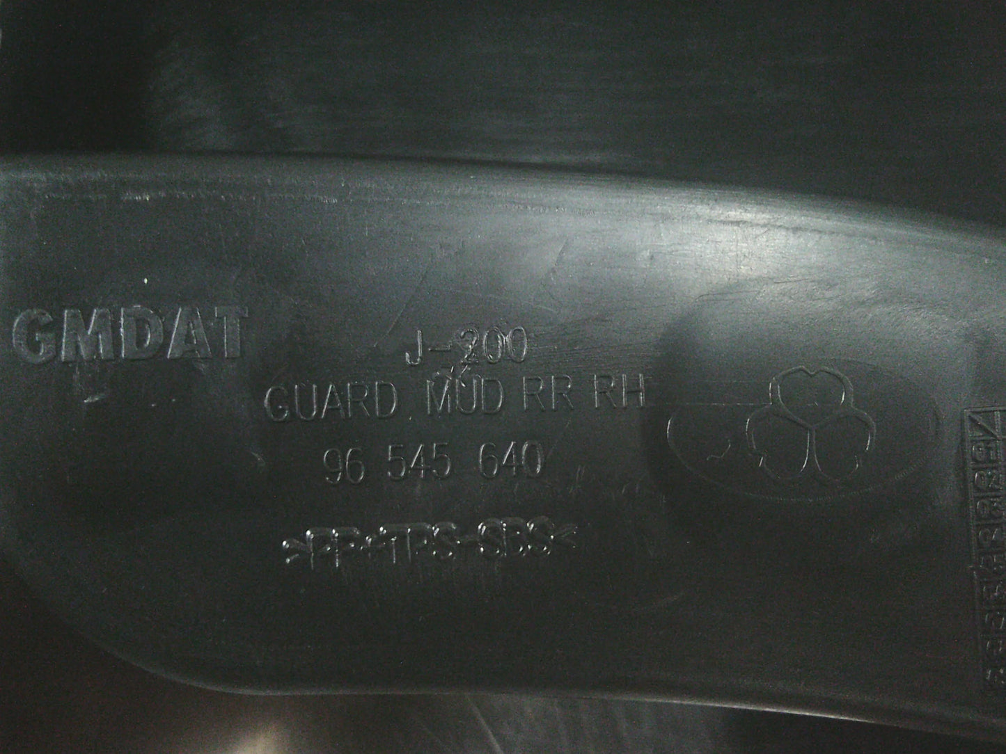 Holden JF Viva Sedan Genuine Right Hand Rear Mud Flap New Part