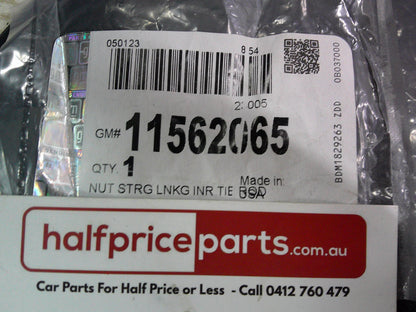 Holden GM Silverado 1500 Genuine Tie Rod End Nut New Part