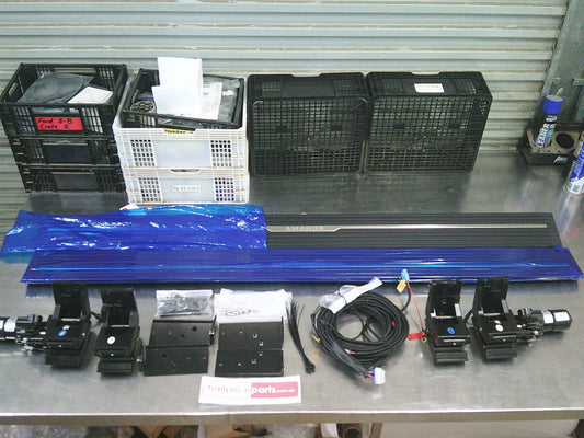 QLD Bull Bars Electric Side Step Kit Suits VW Amarok Dual Cab New Part