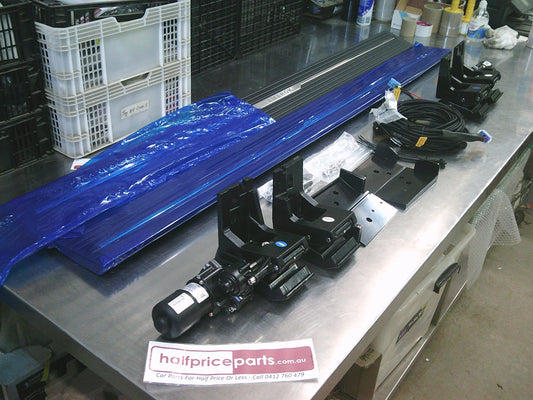 QLD Bull Bars Electric Side Step Kit Suits VW Amarok Dual Cab New Part