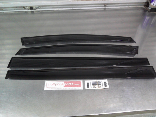 Honda Odyssey Genuine Tinted Door Weathersheilds Set Of 4 Front And Rear Kit New Part