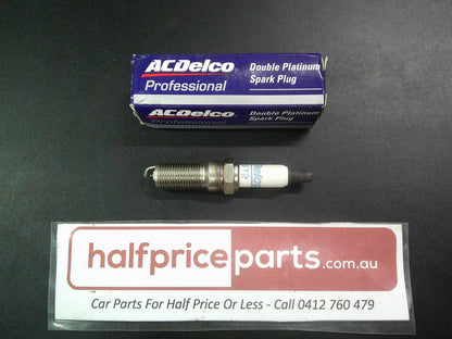 ACDelco Double Platinum Spark Plug Suits Alfa Romeo 159/Ford Focus/Holden VZ/VE Commodore/WL/WM Caprice/CG Captiva/RC Colorado/RA Rodeo/VC Vectra/Zafira/Mazda CX-7/CX-9/ BL 3 New Part
