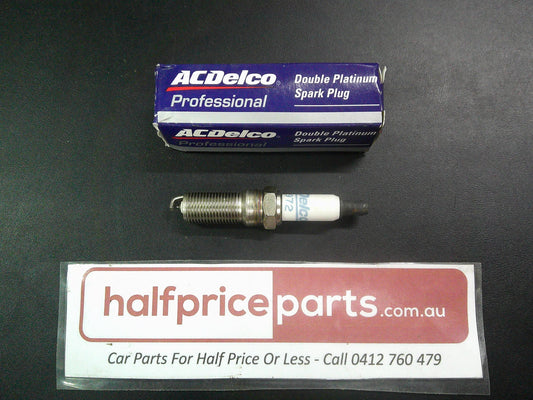 ACDelco Double Platinum Spark Plug Suits Alfa Romeo 159/Ford Focus/Holden VZ/VE Commodore/WL/WM Caprice/CG Captiva/RC Colorado/RA Rodeo/VC Vectra/Zafira/Mazda CX-7/CX-9/ BL 3 New Part