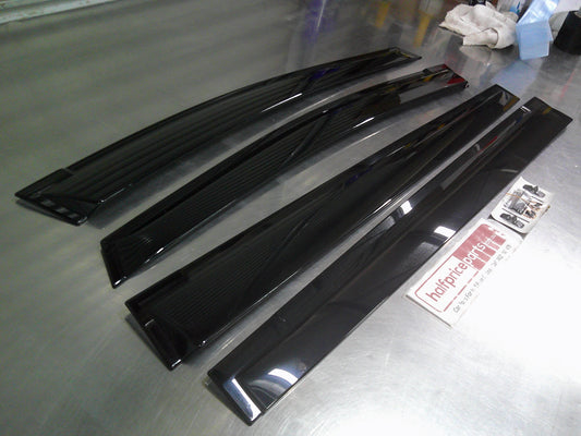 Honda Odyssey Genuine Tinted Door Weathersheilds Set Of 4 Front And Rear Kit New Part