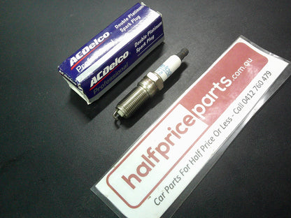 ACDelco Double Platinum Spark Plug Suits Alfa Romeo 159/Ford Focus/Holden VZ/VE Commodore/WL/WM Caprice/CG Captiva/RC Colorado/RA Rodeo/VC Vectra/Zafira/Mazda CX-7/CX-9/ BL 3 New Part