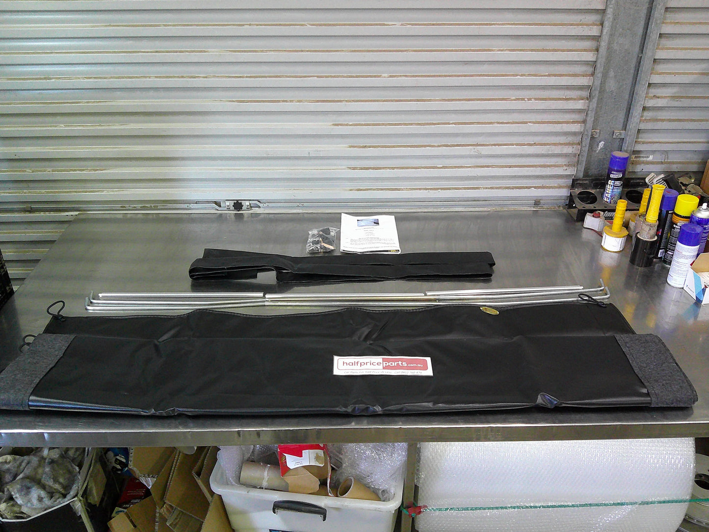 Holden RA Rodeo/RC Colorado/Isuzu D-Max Single Cab Tonneau Cover Kit (Bungee Tabs) New Part