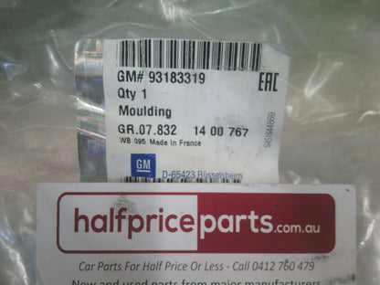 Holden H Astra Genuine Left Hand Rear Bumper Trim - New Part