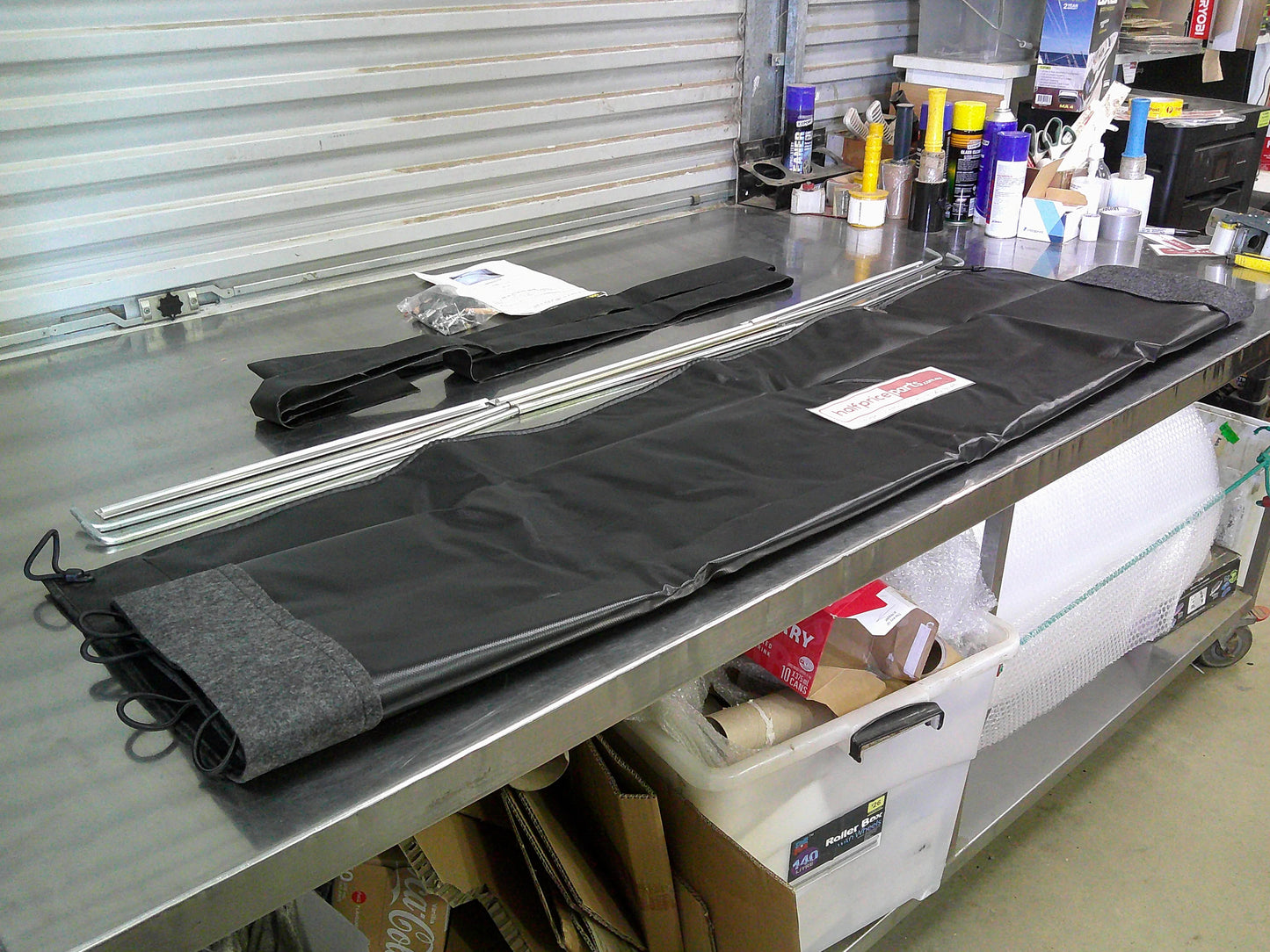 Holden RA Rodeo/RC Colorado/Isuzu D-Max Single Cab Tonneau Cover Kit (Bungee Tabs) New Part