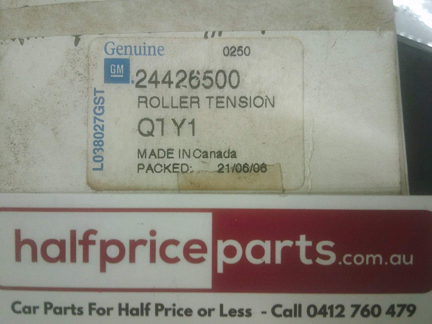 Holden Astra F Genuine Timing Belt Tensioner New Part