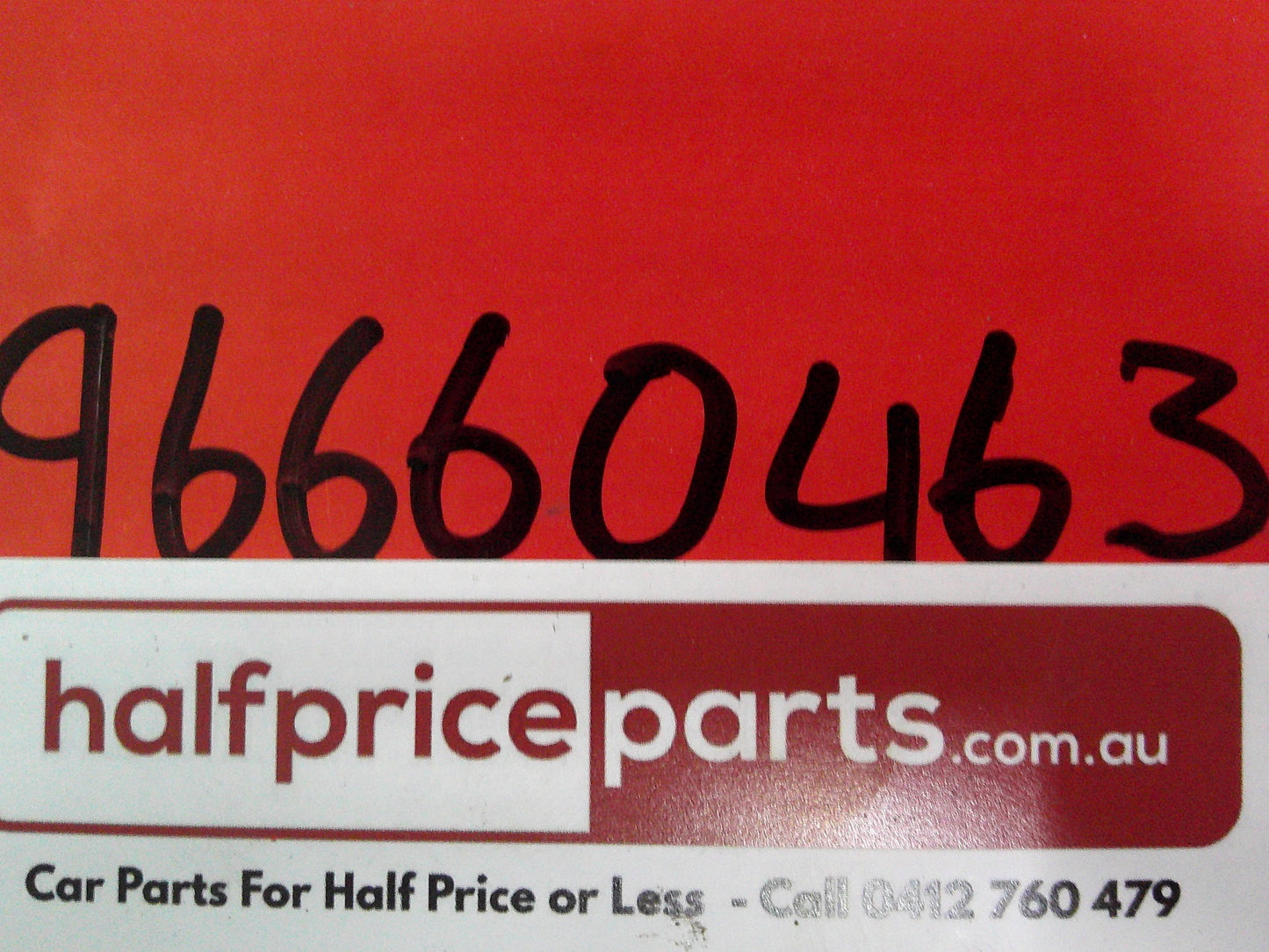 Holden Captiva CG5 Series II Genuine Front Bumper High Impact Energy Absorber New Part