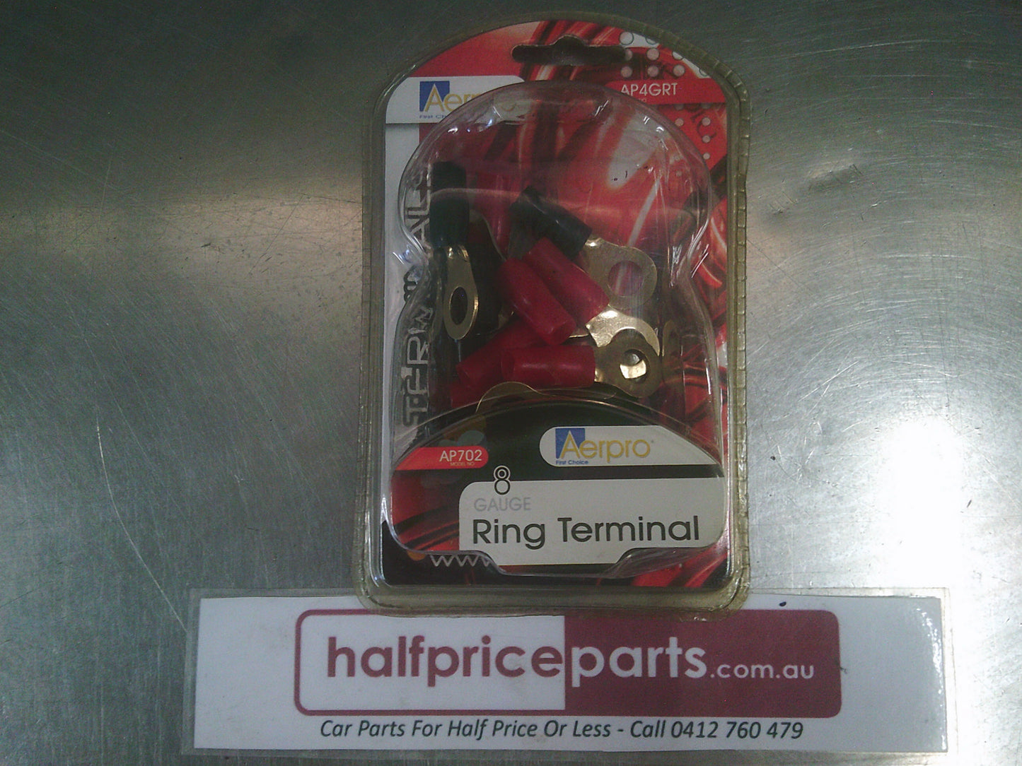 Aerpro 8 Gauge Terminal Ring Set 12 New Part