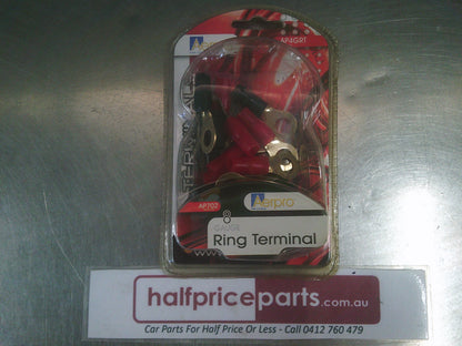 Aerpro 8 Gauge Terminal Ring Set 12 New Part