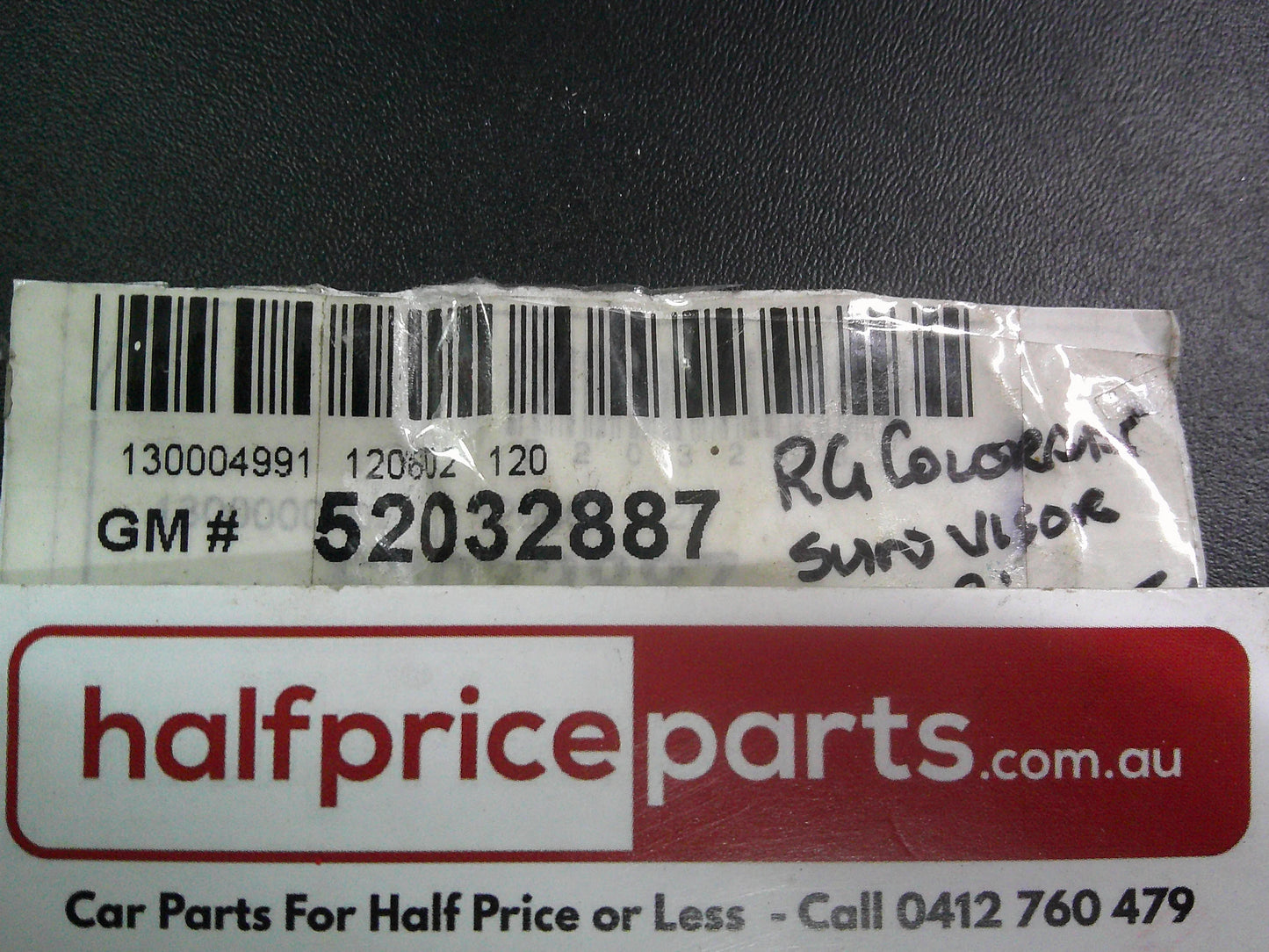 Holden RG Colorado Genuine Sun Visor Support New Part