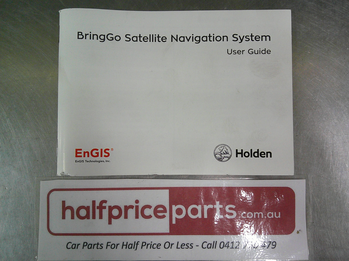 Holden CG Captiva CG7 Genuine  Nav Map Update Australia / New Zealand New Part