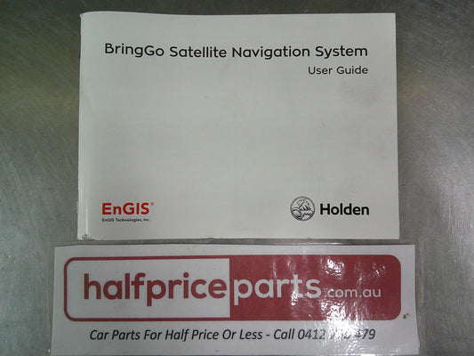 Holden CG Captiva CG7 Genuine  Nav Map Update Australia / New Zealand New Part