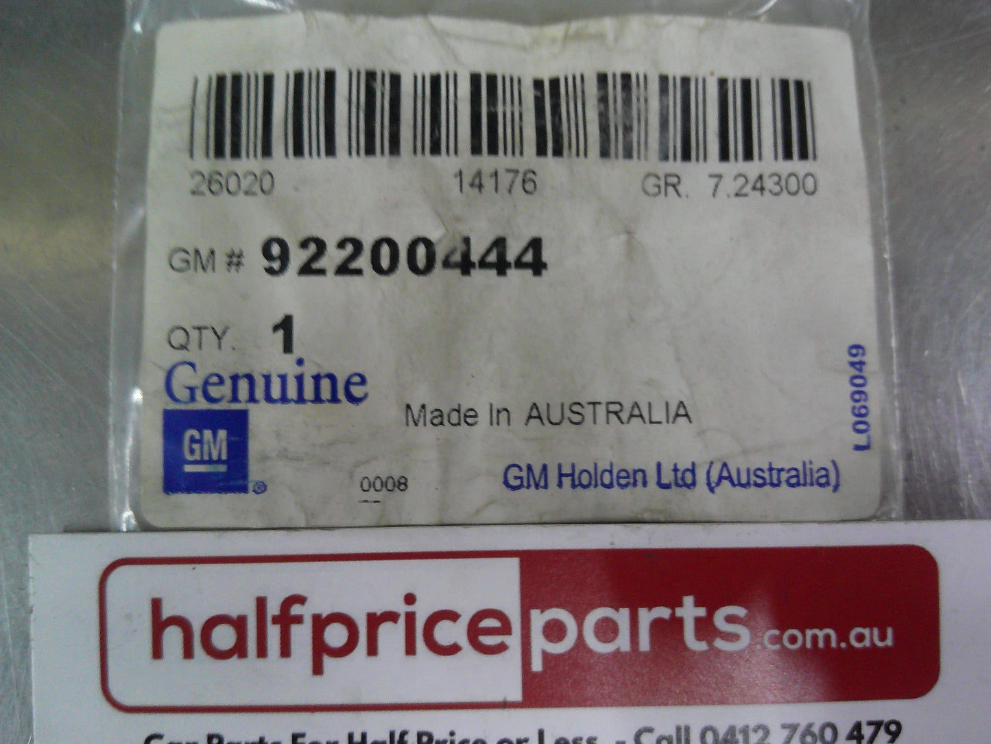 Holden VE Commodore Genuine Stabiliser Bushes New Part