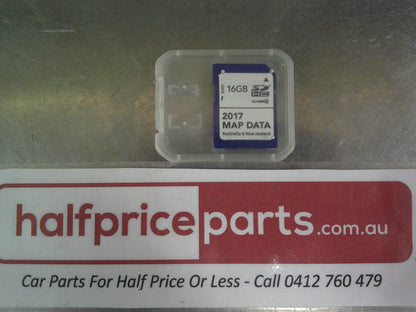 Holden CG Captiva CG7 Genuine  Nav Map Update Australia / New Zealand New Part