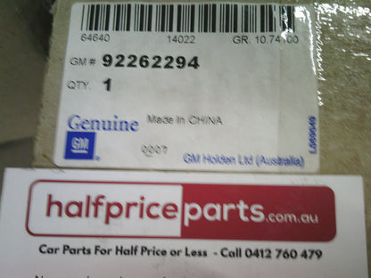 Holden VE Commodore Genuine Left Hand Rear Door Window Glass New Part
