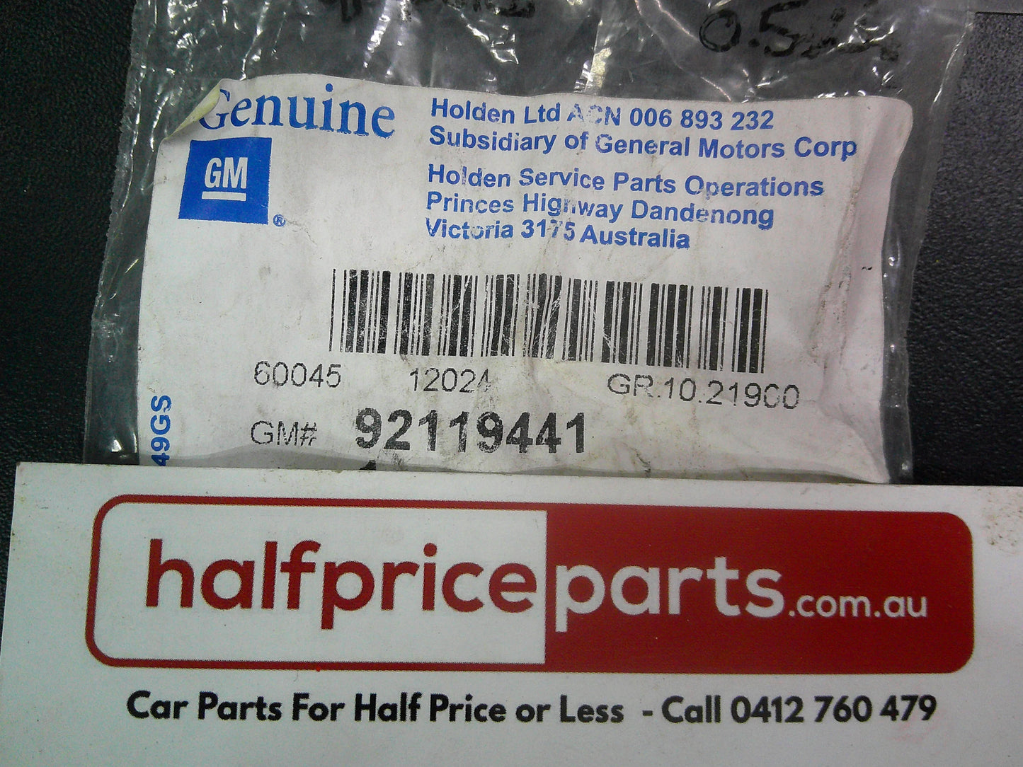 Holden VT/VX/VY/VZ Commodore/ WH/WK/WL Statesman Genuine Right Hand Sun Visor Support New Part