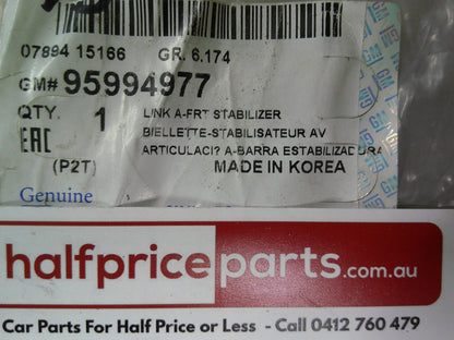 Holden TK Barina Genuine Front Suspension Sway Bar Link New Part