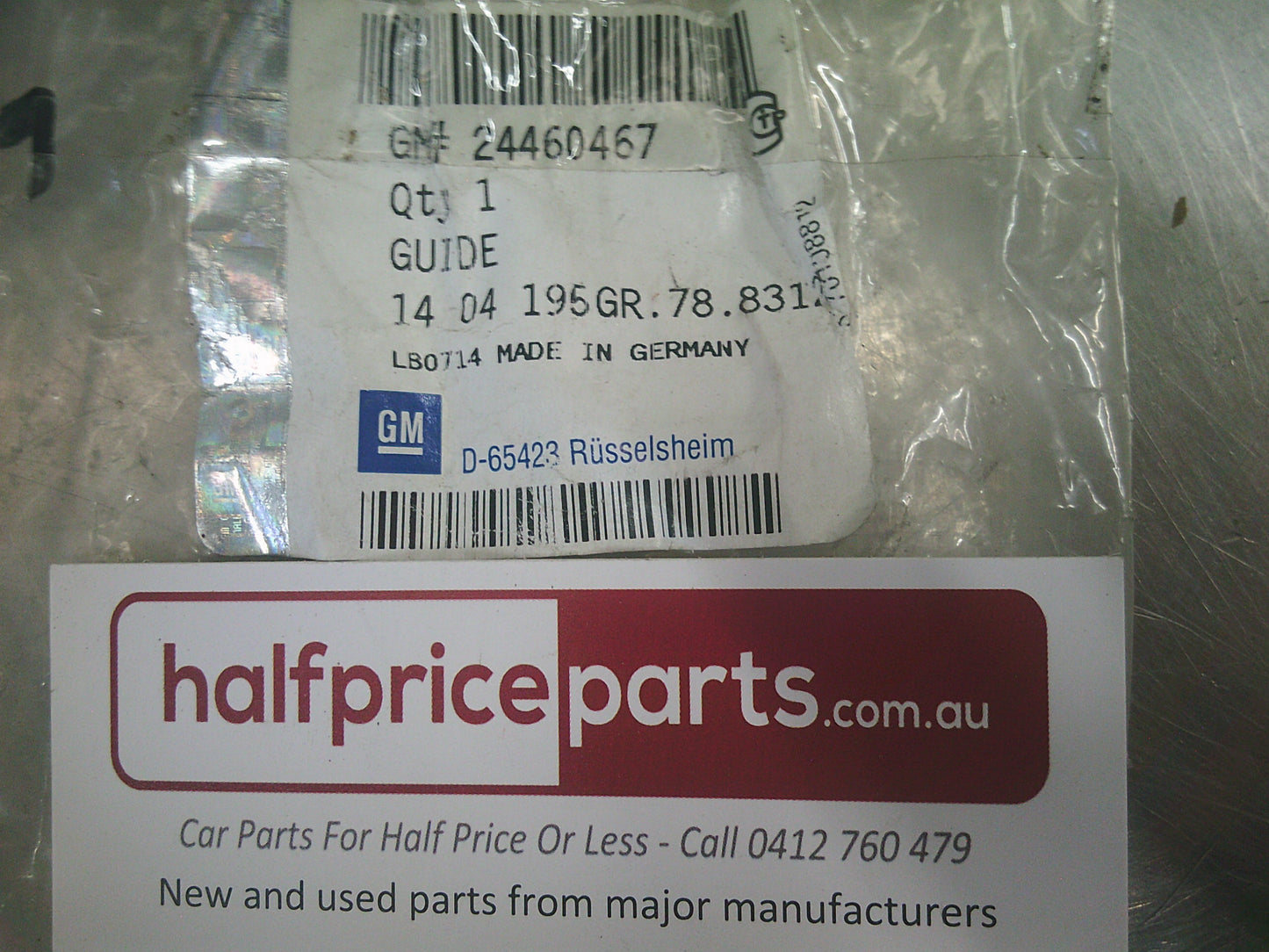 Holden Astra Genuine Right Rear Bumper Mounting Bracket Holder - New Part