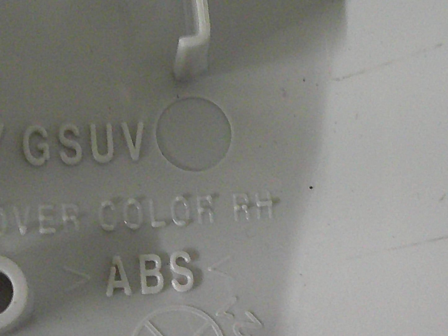 Holden Trax Genuine Right Hand Front Outer Side Door Mirror Bracket Cover (Unpainted) New Part