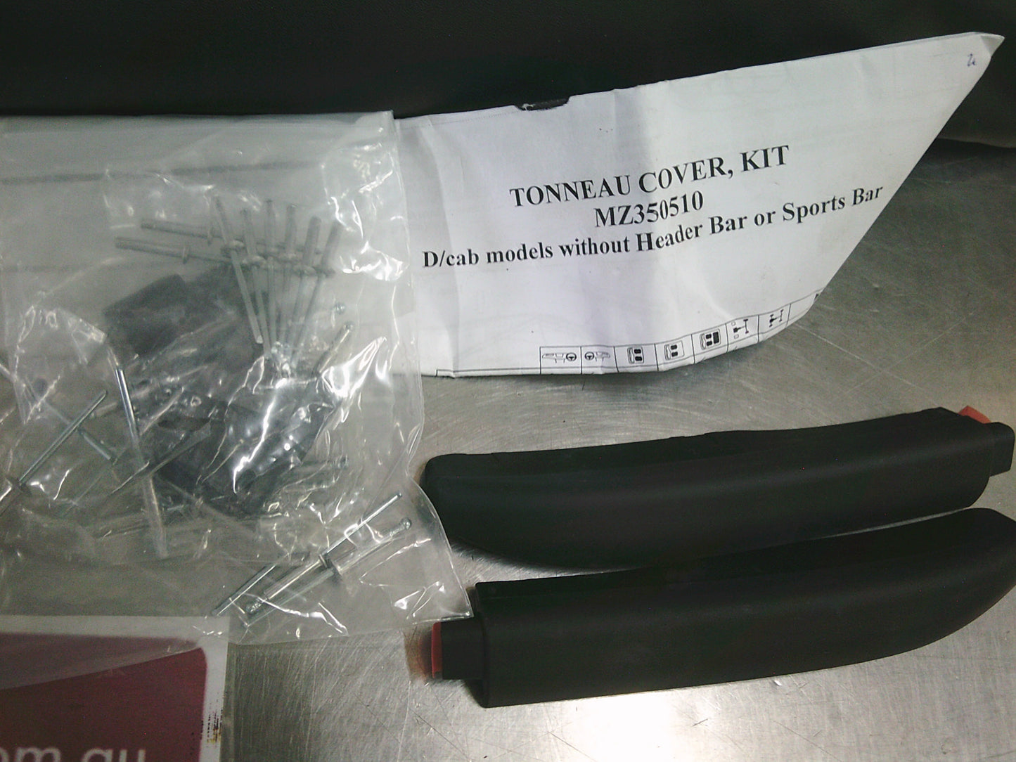 Mitsubishi MQ Triton Genuine Dual Cab Soft Tonneau - New Part