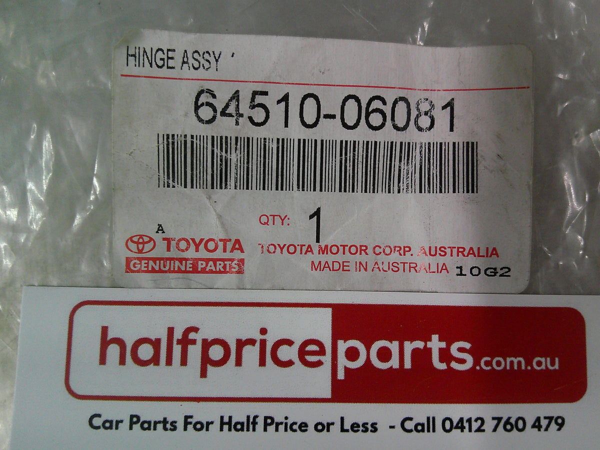 Toyota Camry Sedan Genuine Right Hand Rear Boot Hinge New Part
