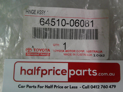 Toyota Camry Sedan Genuine Right Hand Rear Boot Hinge New Part