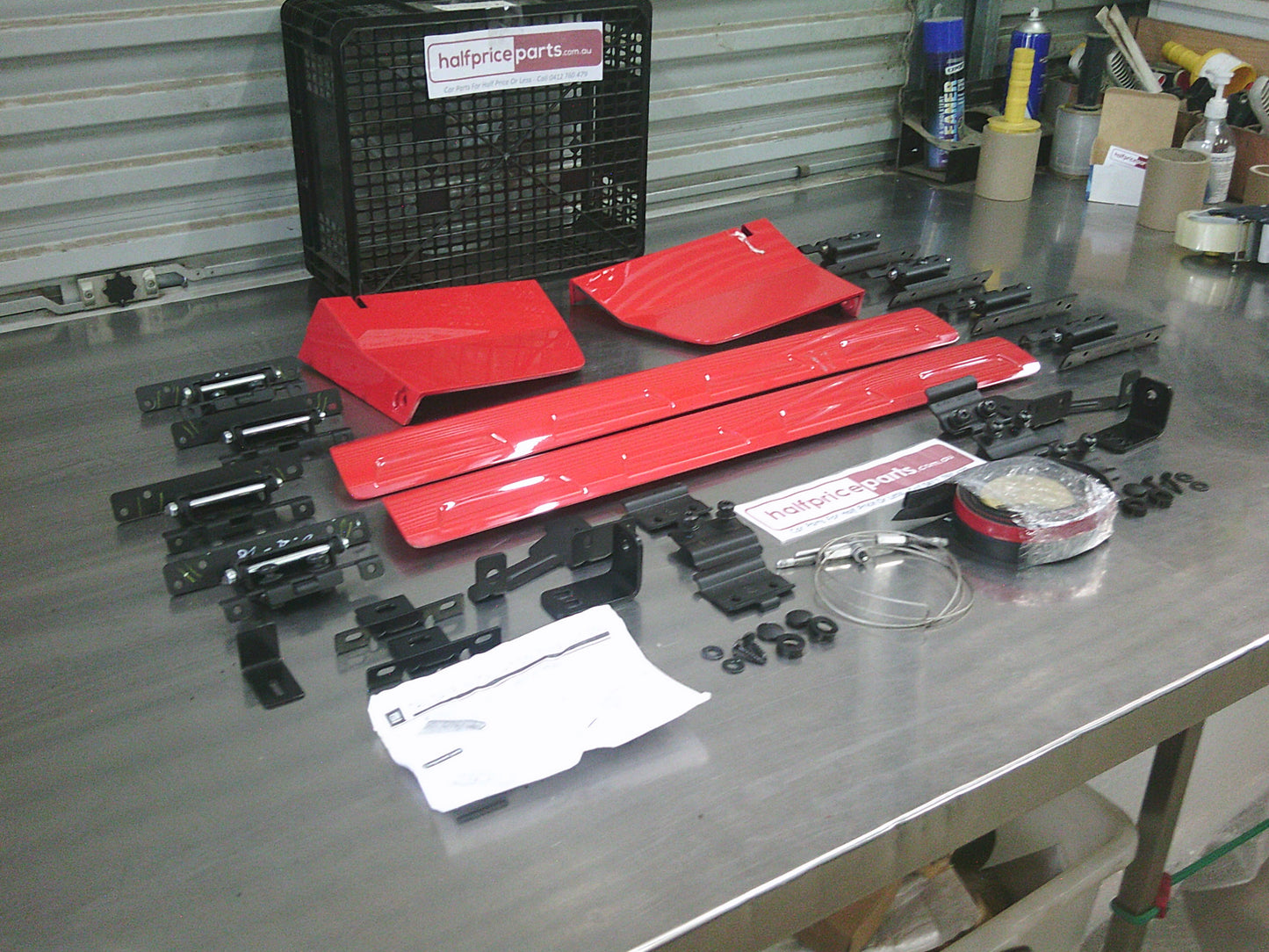 Holden Colorado Z71 Genuine Partial Inner Sail Covers Tonneau Rails Group -  Used Part