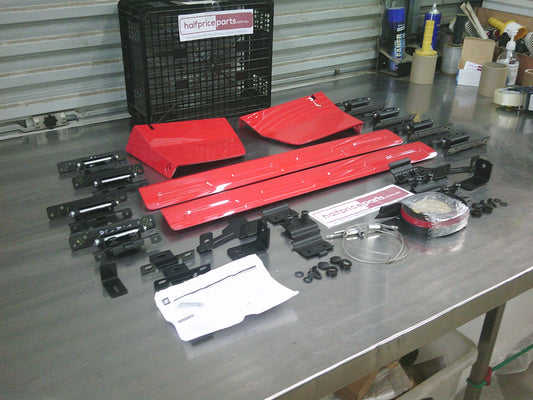 Holden Colorado Z71 Genuine Partial Inner Sail Covers Tonneau Rails Group -  Used Part