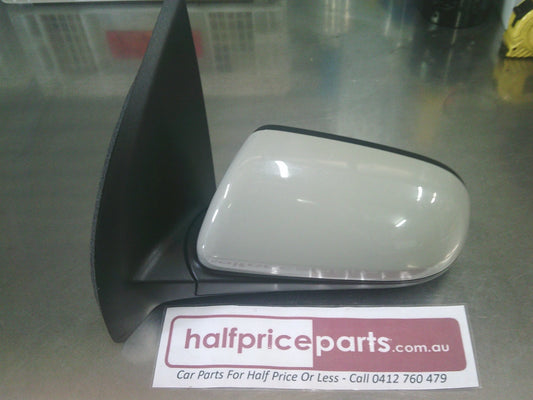 Holden TK Barina Genuine Left Hand Front Door Electric Mirror (Unpainted) New Part