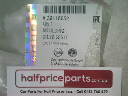 Holden Commodore ZB Genuine Right Hand Front B Pillar Applique New Part