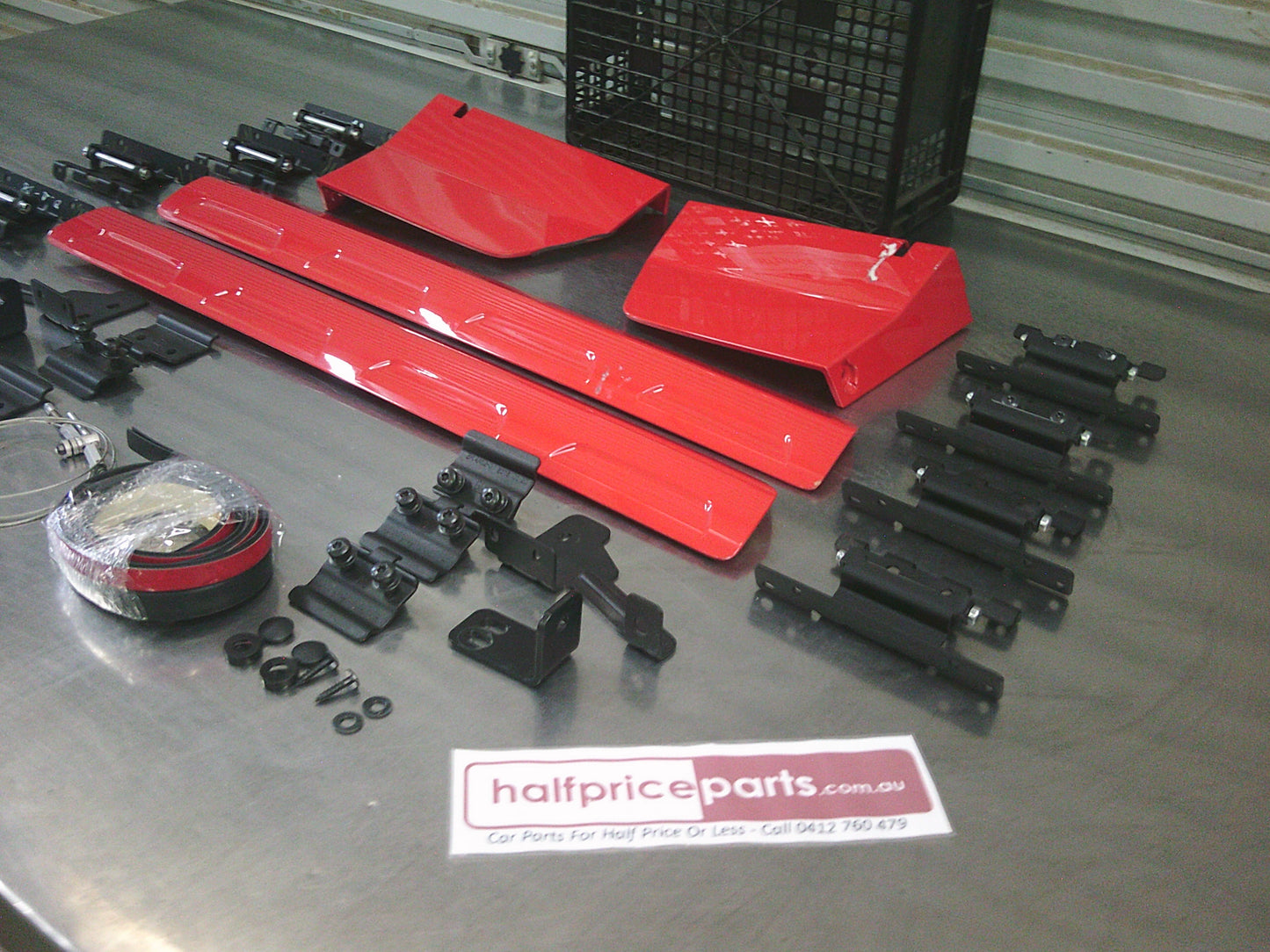 Holden Colorado Z71 Genuine Partial Inner Sail Covers Tonneau Rails Group -  Used Part