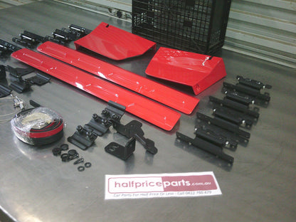 Holden Colorado Z71 Genuine Partial Inner Sail Covers Tonneau Rails Group -  Used Part