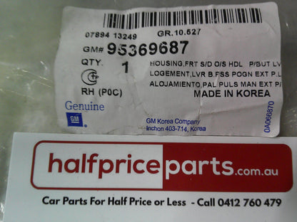 Holden CG Captiva Genuine Right Hand Front Door Handle Inner Hardware New Part