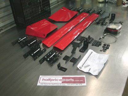 Holden Colorado Z71 Genuine Partial Inner Sail Covers Tonneau Rails Group -  Used Part