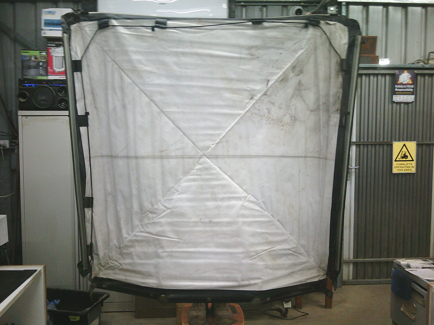 Holden RG Colorado Crew Cab Genuine Soft Tonneau Cover - Used Part
