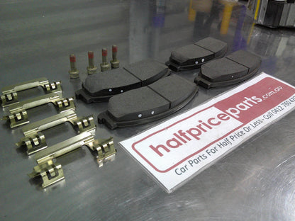 Toyota Camry Genuine Front Brake Pad Set With Caliper Bolts And Anti Rattle Clips New Part