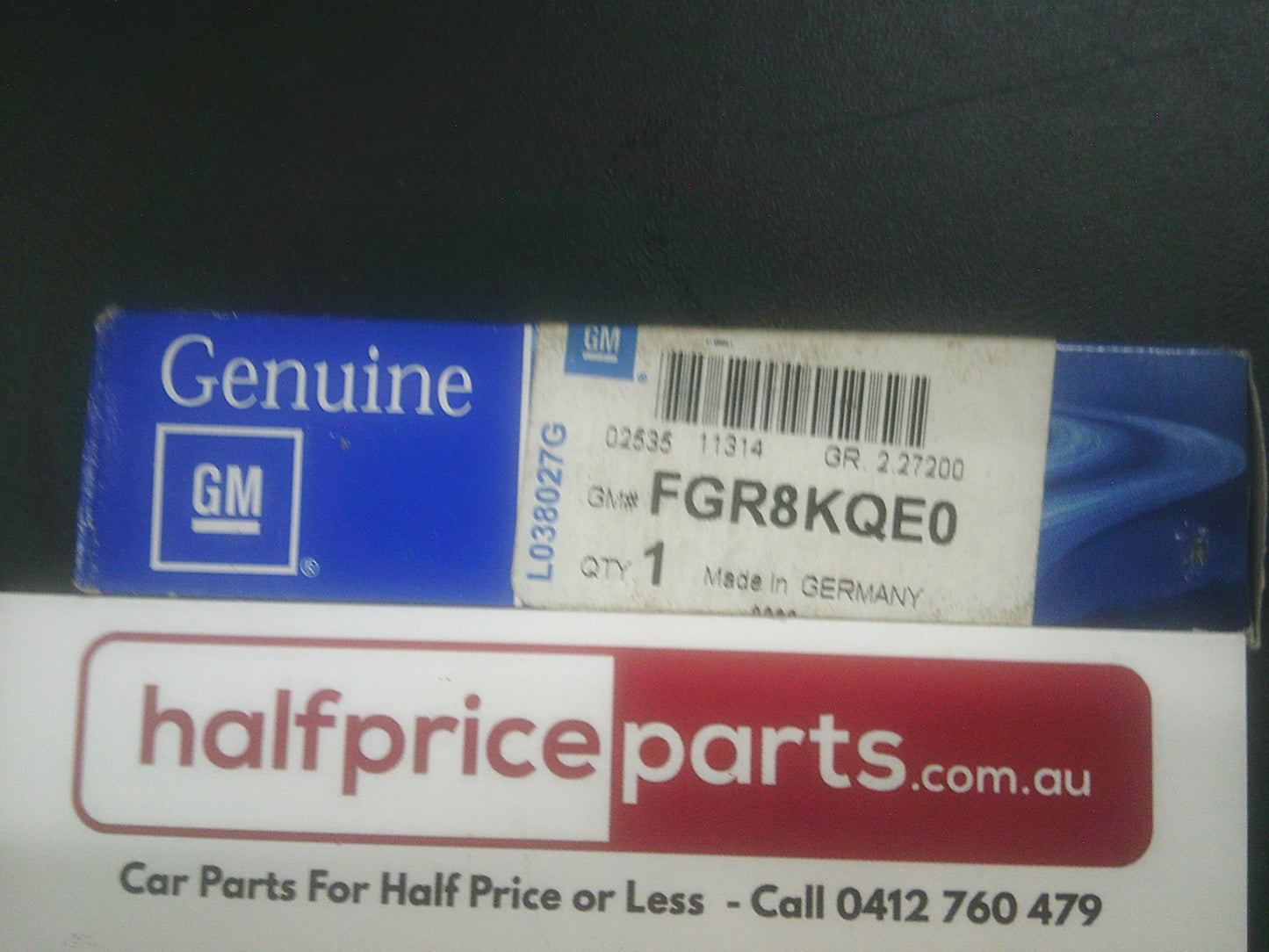 GM Genuine Spark Plug Suits Holden Combo/Vectra/Astra New Part