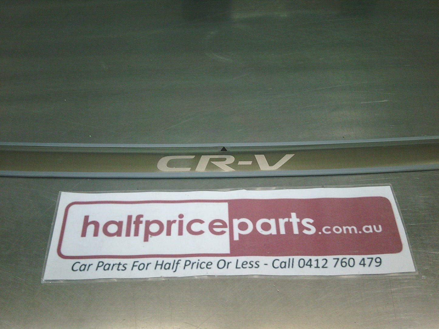 Honda CR-V Genuine Rear Bumper Protector Plate - New Part
