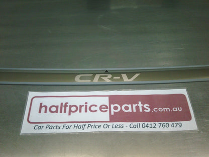 Honda CR-V Genuine Rear Bumper Protector Plate - New Part