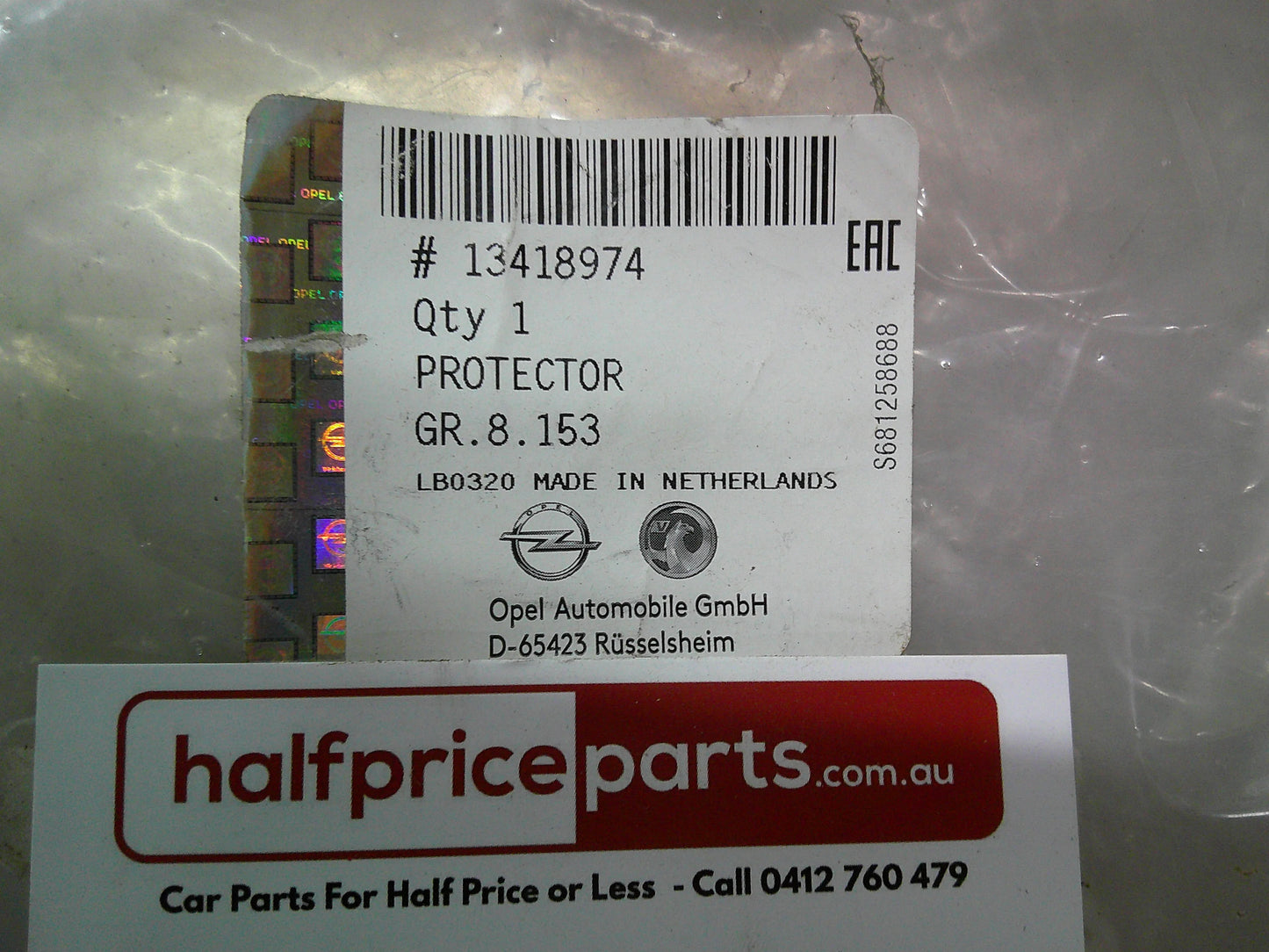 Holden AH Astra Hatch Back Genuine Front Right Inner Wheel Arch Liner New Part