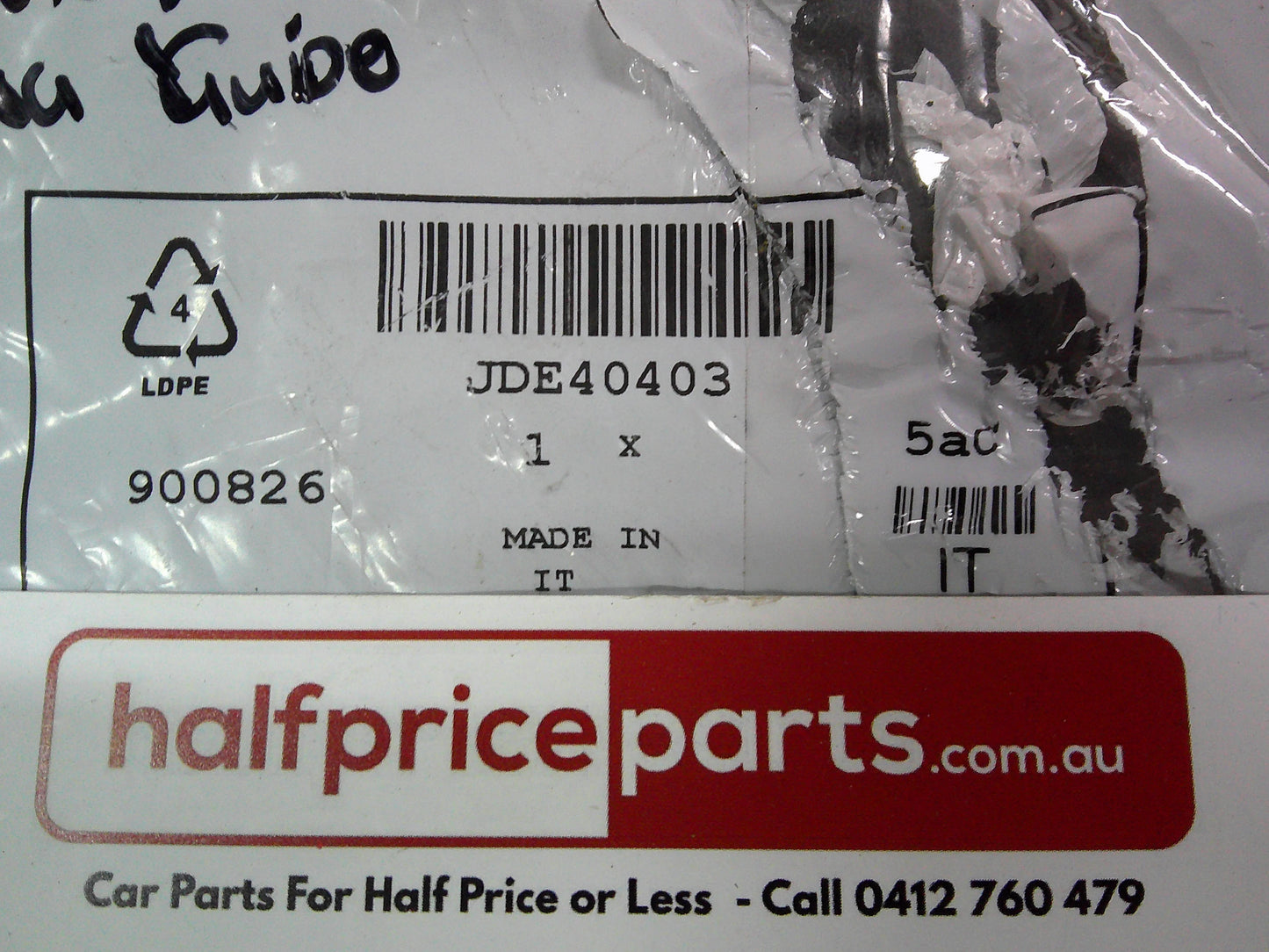 Jaguar XE/XF/F-Pace Genuine Timing Chain Guide New Part