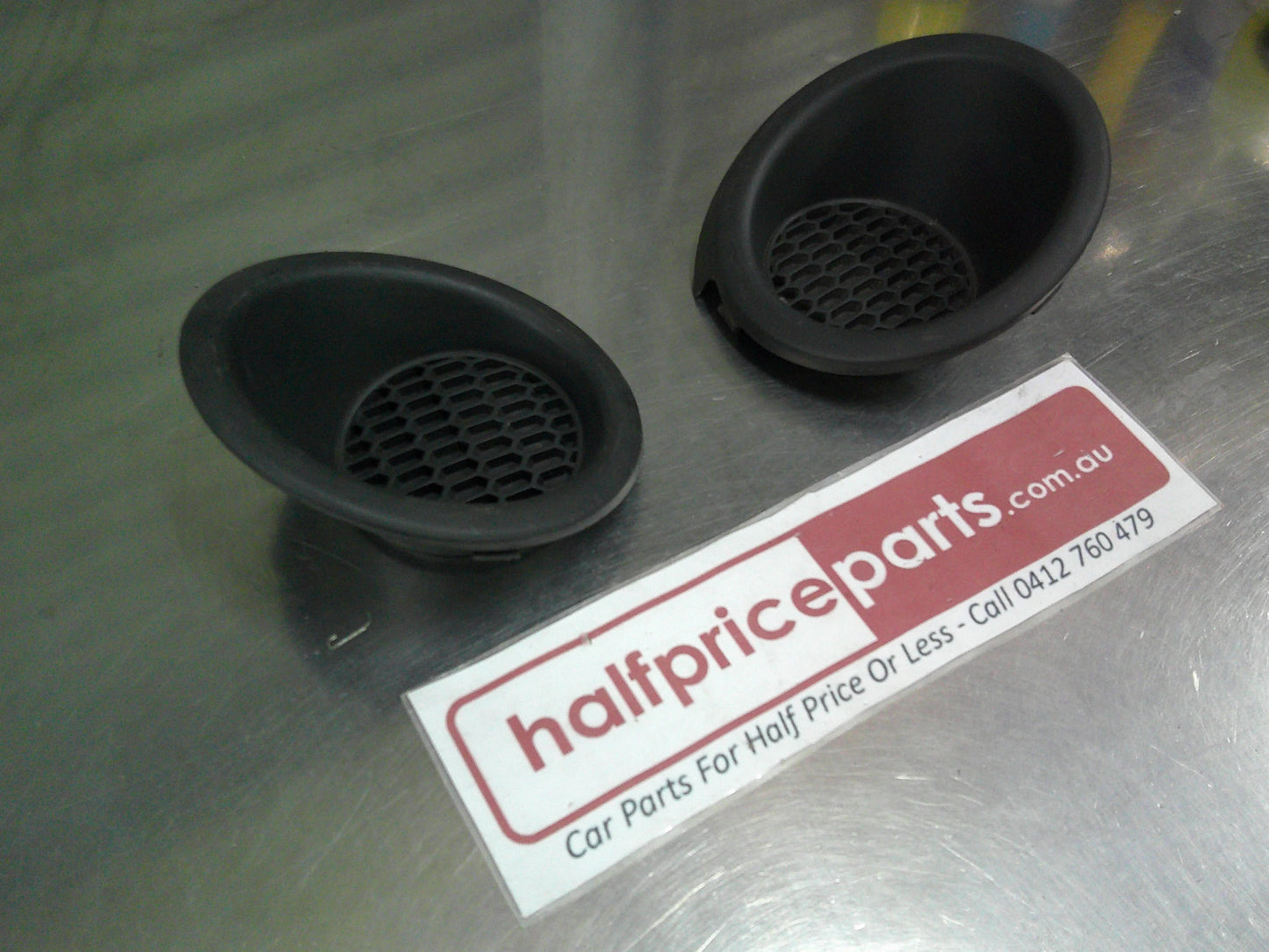 Holden CG Captiva Genuine Left Hand Right Hand Fog Light Covers Used Part