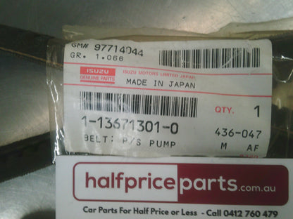 Power Steering Belt Suits Holden Jackaroo/Monterey/Rodeo/ Isuzu D-Max/MU-X New Part