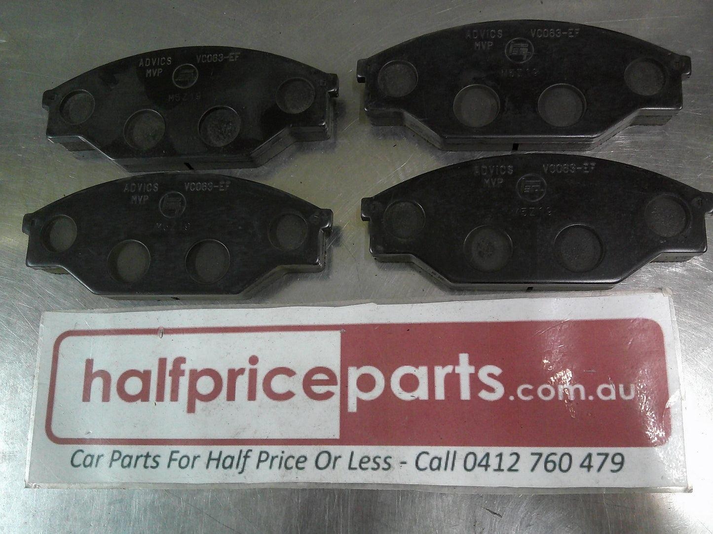 Toyota Hilux 2WD Genuine Front Disc Brake Pad Set New Part